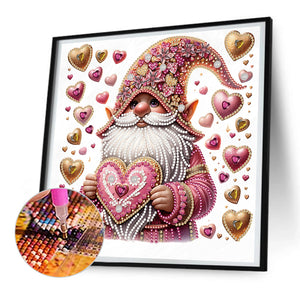 Caring Goblin 30*30CM (canvas) Partial Special-Shaped Drill Diamond Painting