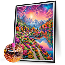 Load image into Gallery viewer, Garden House 30*40CM (canvas) Full Round Drill Diamond Painting
