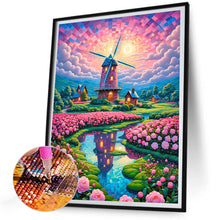 Load image into Gallery viewer, Garden House 30*40CM (canvas) Full Round Drill Diamond Painting
