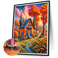 Load image into Gallery viewer, Garden House 30*40CM (canvas) Full Round Drill Diamond Painting
