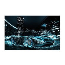 Load image into Gallery viewer, Speed Car 45x30cm(canvas) partial round drill diamond painting

