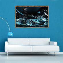 Load image into Gallery viewer, Speed Car 45x30cm(canvas) partial round drill diamond painting
