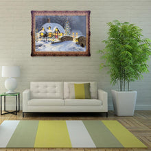 Load image into Gallery viewer, Christmas Night Snow 40x30cm(canvas) partial round drill diamond painting
