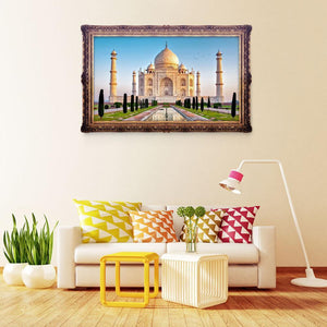 Grand Castle 40x30cm(canvas) partial round drill diamond painting