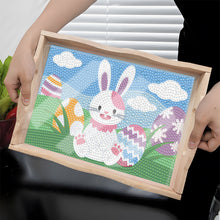 Load image into Gallery viewer, Diamond Painting Nesting Food Trays with Handle for Serving Food (Easter Bunny)
