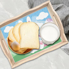 Load image into Gallery viewer, Diamond Painting Nesting Food Trays with Handle for Serving Food (Easter Bunny)
