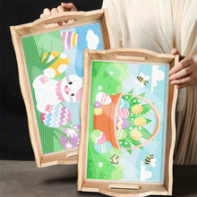 Load image into Gallery viewer, Diamond Painting Nesting Food Trays with Handle for Serving Food (Easter Bunny)
