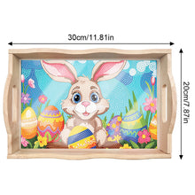 Load image into Gallery viewer, Diamond Painting Nesting Food Trays with Handle for Serving Food (Easter Bunny)
