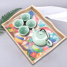 Load image into Gallery viewer, Diamond Painting Nesting Food Trays with Handle for Serving Food (Easter Bunny)
