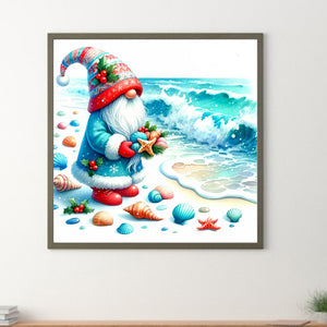 Goblin By The Seaside 30*30CM (canvas) Full Round Drill Diamond Painting