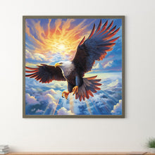 Load image into Gallery viewer, Soaring Eagle 30*30CM (canvas) Full Round Drill Diamond Painting
