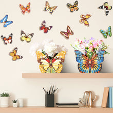 Load image into Gallery viewer, 4 Pcs Diamond Painting Easter Party Decoration Boxes (12pcs Butterfly Sticker)
