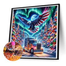 Load image into Gallery viewer, Snow Eagle 30*30CM (canvas) Full Round Drill Diamond Painting
