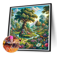 Load image into Gallery viewer, Garden Landscape 30*30CM (canvas) Full Round Drill Diamond Painting
