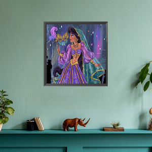 Jasmine 30*30CM (canvas) Full Round Drill Diamond Painting