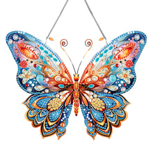 Load image into Gallery viewer, Acrylic Single-Sided 5D DIY Diamond Painting Hanging Pendant (Butterfly)
