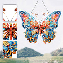 Load image into Gallery viewer, Acrylic Single-Sided 5D DIY Diamond Painting Hanging Pendant (Butterfly)
