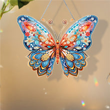 Load image into Gallery viewer, Acrylic Single-Sided 5D DIY Diamond Painting Hanging Pendant (Butterfly)
