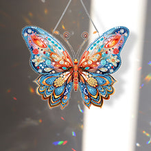 Load image into Gallery viewer, Acrylic Single-Sided 5D DIY Diamond Painting Hanging Pendant (Butterfly)
