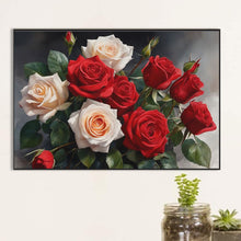 Load image into Gallery viewer, Roses 60*40CM (canvas) Full Square Drill Diamond Painting
