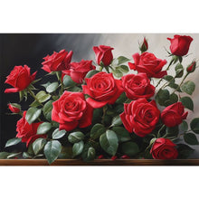 Load image into Gallery viewer, Roses 60*40CM (canvas) Full Square Drill Diamond Painting
