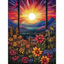 Load image into Gallery viewer, Flowers Sunrise 30*40CM (canvas) Full Square Drill Diamond Painting
