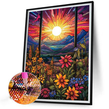 Load image into Gallery viewer, Flowers Sunrise 30*40CM (canvas) Full Square Drill Diamond Painting
