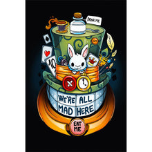 Load image into Gallery viewer, White Rabbit And Mad Hatter 40*60CM (canvas) Full AB Round Drill Diamond Painting
