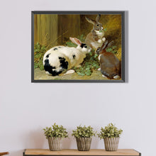 Load image into Gallery viewer, Rabbit Nest 40*30CM (canvas) Full Round Drill Diamond Painting
