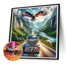 Load image into Gallery viewer, American Eagle 30*30CM (canvas) Full Round Drill Diamond Painting
