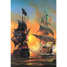 Load image into Gallery viewer, Sea Sailing Boat 50*70CM (canvas) Full Square Drill Diamond Painting
