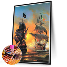 Load image into Gallery viewer, Sea Sailing Boat 50*70CM (canvas) Full Square Drill Diamond Painting
