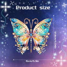 Load image into Gallery viewer, Acrylic Single-Sided Diamond Painting Hanging Pendant for Home Decor (Butterfly)
