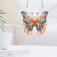 Load image into Gallery viewer, Acrylic Single-Sided Diamond Painting Hanging Pendant for Home Decor (Butterfly)
