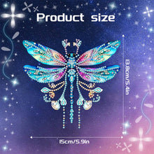 Load image into Gallery viewer, Acrylic Single-Sided Diamond Painting Hanging Pendant for Home Decor (Dragonfly)
