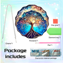 Load image into Gallery viewer, Acrylic Single-Sided Diamond Painting Hanging Pendant for Home Decor (Tree)
