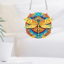 Load image into Gallery viewer, Acrylic Single-Sided Diamond Painting Hanging Pendant for Home Decor (Dragonfly)
