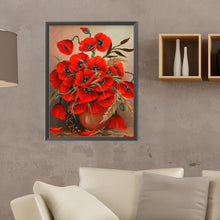 Load image into Gallery viewer, Poppy Bouquet 30*40CM (canvas) Full Round Drill Diamond Painting
