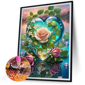 Fantasy Rose 30*40CM (canvas) Full Round Drill Diamond Painting