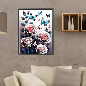 Fantasy Rose 30*40CM (canvas) Full Round Drill Diamond Painting