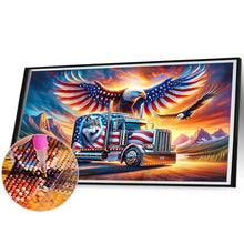 Load image into Gallery viewer, American Eagle 70*40CM (canvas) Full Round Drill Diamond Painting
