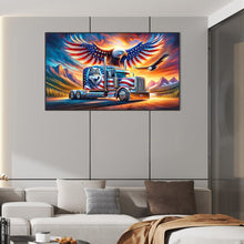 Load image into Gallery viewer, American Eagle 70*40CM (canvas) Full Round Drill Diamond Painting
