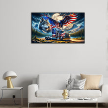 Load image into Gallery viewer, American Eagle 70*40CM (canvas) Full Round Drill Diamond Painting
