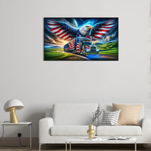 Load image into Gallery viewer, American Eagle 70*40CM (canvas) Full Round Drill Diamond Painting
