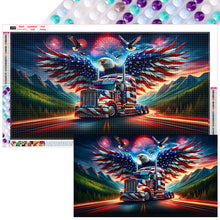 Load image into Gallery viewer, American Eagle 70*40CM (canvas) Full Round Drill Diamond Painting
