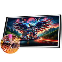 Load image into Gallery viewer, American Eagle 70*40CM (canvas) Full Round Drill Diamond Painting
