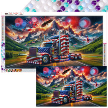 Load image into Gallery viewer, American Eagle 70*40CM (canvas) Full Round Drill Diamond Painting
