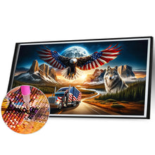 Load image into Gallery viewer, American Eagle 70*40CM (canvas) Full Round Drill Diamond Painting
