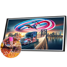 Load image into Gallery viewer, American Eagle 70*40CM (canvas) Full Round Drill Diamond Painting
