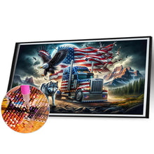 Load image into Gallery viewer, American Eagle 70*40CM (canvas) Full Round Drill Diamond Painting
